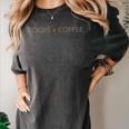 Books Coffee Women's Comfort Colors T-Shirt Pepper Books Coffee Women's Comfort Colors T-Shirt Pepper