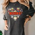 Books Heart Valentines Day Books Are My Love Language Women's Comfort Colors T-Shirt Pepper Books Heart Valentines Day Books Are My Love Language Women's Comfort Colors T-Shirt Pepper