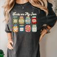 Books Are My Jam Shirt Book Lover Reader Reading Teacher Women's Comfort Colors T-Shirt Pepper Books Are My Jam Shirt Book Lover Reader Reading Teacher Women's Comfort Colors T-Shirt Pepper