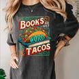 Books Are Just Word Tacos Shirt Book Shirts Reader Women's Comfort Colors T-Shirt Pepper Books Are Just Word Tacos Shirt Book Shirts Reader Women's Comfort Colors T-Shirt Pepper