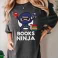 Books Ninja Read Reading Librarian Book Toddler Boys Kids Women's Comfort Colors T-Shirt Pepper Books Ninja Read Reading Librarian Book Toddler Boys Kids Women's Comfort Colors T-Shirt Pepper