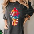 Books Reading Ice Cream Women's Comfort Colors T-Shirt Pepper