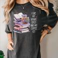 I Like My Books Spicy ShirtI Like Books Spicy & Coffee ICY Women's Comfort Colors T-Shirt Pepper