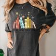 Books Wildflowers There Is No Such Thing As Too Many Books Women's Comfort Colors T-Shirt Pepper