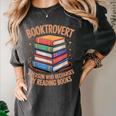 Booktrovert Literature Book Reading Books Reader Women's Comfort Colors T-Shirt Pepper Booktrovert Literature Book Reading Books Reader Women's Comfort Colors T-Shirt Pepper