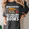 Bookworm Art For Men Women Book Reading Lover Bookish Women's Comfort Colors T-Shirt Pepper