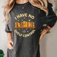 Bookworm I Have No Shelf Control Book Lover Women's Comfort Colors T-Shirt Pepper