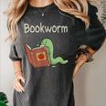 Bookworm Worm Reading Book Lover Read Books Librarian Women's Comfort Colors T-Shirt Pepper Bookworm Worm Reading Book Lover Read Books Librarian Women's Comfort Colors T-Shirt Pepper