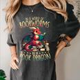 Bookworms Be A Book Dragon Literature Reading & Book Lover Women's Comfort Colors T-Shirt Pepper Bookworms Be A Book Dragon Literature Reading & Book Lover Women's Comfort Colors T-Shirt Pepper