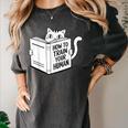 Cat Book Humor How To Train Your Human Women's Comfort Colors T-Shirt Pepper Cat Book Humor How To Train Your Human Women's Comfort Colors T-Shirt Pepper