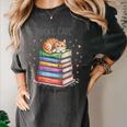 Cats Books Lover Men Women Women's Comfort Colors T-Shirt Pepper Cats Books Lover Men Women Women's Comfort Colors T-Shirt Pepper