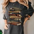 Celebrating History Month Floral Books Teacher Women's Comfort Colors T-Shirt Pepper Celebrating History Month Floral Books Teacher Women's Comfort Colors T-Shirt Pepper