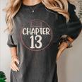 Chapter 13 Birthday Shirt Girls Women Book Lovers To Read Women's Comfort Colors T-Shirt Pepper Chapter 13 Birthday Shirt Girls Women Book Lovers To Read Women's Comfort Colors T-Shirt Pepper