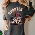 Chapter 20 20th Birthday Women Book Lovers Its My Birthday Women's Comfort Colors T-Shirt Pepper Chapter 20 20th Birthday Women Book Lovers Its My Birthday Women's Comfort Colors T-Shirt Pepper