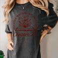 Chapter 21 Book Readers Flower Lovers 21st Birthday Girls Women's Comfort Colors T-Shirt Pepper