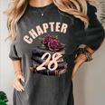 Chapter 28 28th Birthday Women Book Lovers Its My Birthday Women's Comfort Colors T-Shirt Pepper Chapter 28 28th Birthday Women Book Lovers Its My Birthday Women's Comfort Colors T-Shirt Pepper
