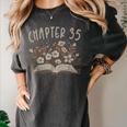 Chapter 35th Birthday Bookworm 35 Years Old For Book Lovers Women's Comfort Colors T-Shirt Pepper