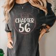 Chapter 56 Birthday Shirt For Women Book Lovers Love To Read Women's Comfort Colors T-Shirt Pepper