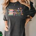 Chapter Sixty 60 Years Old 60th Birthday Book Lover Women's Comfort Colors T-Shirt Pepper Chapter Sixty 60 Years Old 60th Birthday Book Lover Women's Comfort Colors T-Shirt Pepper