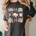 Christmas Book Lover Reading Reader Men Women Kids Xmas Women's Comfort Colors T-Shirt Pepper Christmas Book Lover Reading Reader Men Women Kids Xmas Women's Comfort Colors T-Shirt Pepper