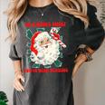 Christmas Bookish He Knows What You'Ve Been Reading Women Women's Comfort Colors T-Shirt Pepper