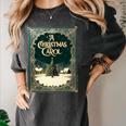 A Christmas Carol Book Cover By Charles Dickens Women's Comfort Colors T-Shirt Pepper