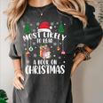 Christmas Tee Most Likely To Read A Book On Christmas Women's Comfort Colors T-Shirt Pepper Christmas Tee Most Likely To Read A Book On Christmas Women's Comfort Colors T-Shirt Pepper