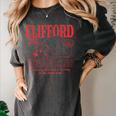 Clifford The Big Red Dog Reading Club Est 1988 Kids Books Women's Comfort Colors T-Shirt Pepper Clifford The Big Red Dog Reading Club Est 1988 Kids Books Women's Comfort Colors T-Shirt Pepper