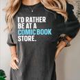 Comic Books Art For Men Women Comics Lover Comics Collector Women's Comfort Colors T-Shirt Pepper