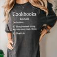 Cookbooks Cookbook Lovers Chefs Fake Definition Women's Comfort Colors T-Shirt Pepper Cookbooks Cookbook Lovers Chefs Fake Definition Women's Comfort Colors T-Shirt Pepper