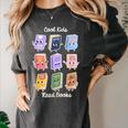 Cool Kids Read Books Apparel Women's Comfort Colors T-Shirt Pepper