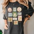 Coquette Boys Of Tommen Books Stamp Tommen College Tees Women's Comfort Colors T-Shirt Pepper Coquette Boys Of Tommen Books Stamp Tommen College Tees Women's Comfort Colors T-Shirt Pepper