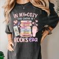 In My Cozy Iced Coffee And Books Era Women's Comfort Colors T-Shirt Pepper