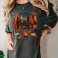Cozy Reading Cabin Retreat Fall Bookish Autumn Cozy Reader Women's Comfort Colors T-Shirt Pepper Cozy Reading Cabin Retreat Fall Bookish Autumn Cozy Reader Women's Comfort Colors T-Shirt Pepper