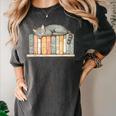 Cute Cat Sleeping On Books Women's Comfort Colors T-Shirt Pepper Cute Cat Sleeping On Books Women's Comfort Colors T-Shirt Pepper