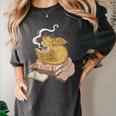 Cute Dragon Be Kind Stay Weird Read Books Women's Comfort Colors T-Shirt Pepper