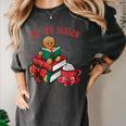Cute Gingerbread Man Reading Book Nerd Christmas Bookish Women's Comfort Colors T-Shirt Pepper Cute Gingerbread Man Reading Book Nerd Christmas Bookish Women's Comfort Colors T-Shirt Pepper