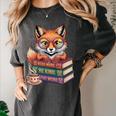Cute Nerdy Fox Read Books Be Kind Stay Weird Book Club Premium Tri-Blend Women's Comfort Colors T-Shirt Pepper Cute Nerdy Fox Read Books Be Kind Stay Weird Book Club Premium Tri-Blend Women's Comfort Colors T-Shirt Pepper