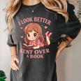 Cute Reading Outfit Book Lover Tee For Women Who Read Women's Comfort Colors T-Shirt Pepper
