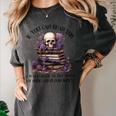 Dark Romance Merch I Put Down My Book Lover Spicy Skeleton Women's Comfort Colors T-Shirt Pepper Dark Romance Merch I Put Down My Book Lover Spicy Skeleton Women's Comfort Colors T-Shirt Pepper