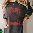 Dark Romance Reader Reading Monster Romance Book Club Women's Comfort Colors T-Shirt Pepper