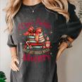 Dear Santa Only My Books Were Naughty Women's Comfort Colors T-Shirt Pepper Dear Santa Only My Books Were Naughty Women's Comfort Colors T-Shirt Pepper