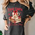 Dear Santa More Books Please Coquette Bow Books Christmas Women's Comfort Colors T-Shirt Pepper Dear Santa More Books Please Coquette Bow Books Christmas Women's Comfort Colors T-Shirt Pepper