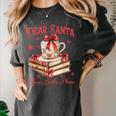 Dear Santa More Books Please Reading Book Lover Christmas Women's Comfort Colors T-Shirt Pepper