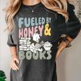 Disney Winnie The Pooh Fueled By Honey & Books Sketch Women's Comfort Colors T-Shirt Pepper Disney Winnie The Pooh Fueled By Honey & Books Sketch Women's Comfort Colors T-Shirt Pepper