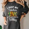 I Dust My Shelves But My Books Are Still Filthy Smut Book Women's Comfort Colors T-Shirt Pepper I Dust My Shelves But My Books Are Still Filthy Smut Book Women's Comfort Colors T-Shirt Pepper