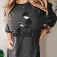Emily Dickinson Reading A Book Women's Comfort Colors T-Shirt Pepper Emily Dickinson Reading A Book Women's Comfort Colors T-Shirt Pepper
