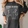 Enemies To Lovers Morally Grey Book Lover Romantasy Bookish Women's Comfort Colors T-Shirt Pepper Enemies To Lovers Morally Grey Book Lover Romantasy Bookish Women's Comfort Colors T-Shirt Pepper