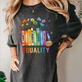 Equal Rights Book Flower Equality Peace Love Kindness Book Women's Comfort Colors T-Shirt Pepper Equal Rights Book Flower Equality Peace Love Kindness Book Women's Comfort Colors T-Shirt Pepper