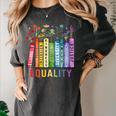 Equality Books Peace Love Compassion LGBT Gay Lesbian Pride Women's Comfort Colors T-Shirt Pepper Equality Books Peace Love Compassion LGBT Gay Lesbian Pride Women's Comfort Colors T-Shirt Pepper